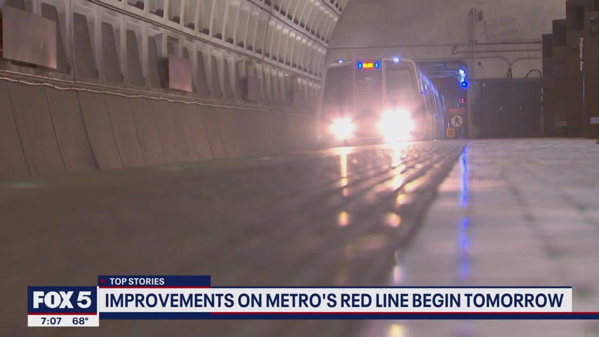 Red Line improvements start Monday